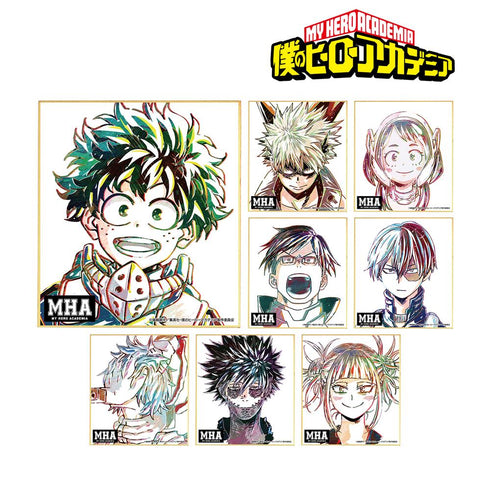 『僕のヒーローアカデミア』トレーディング Ani-Art ミニ色紙 vol.2(単位/BOX)【202508再販】